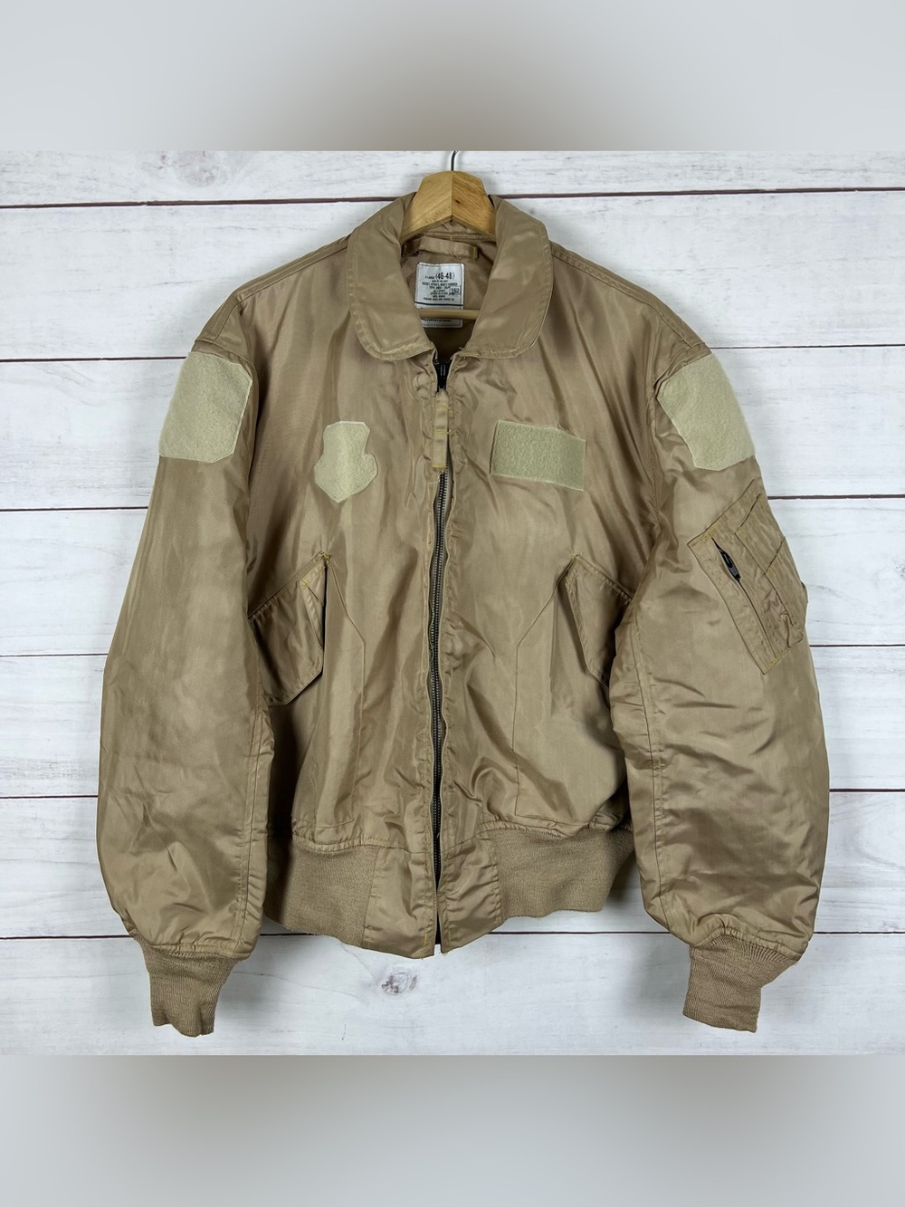 Nomex Flight Jacket Flyers Mens Summer Type CWU-36/P Desert Tan X-Large 46-48